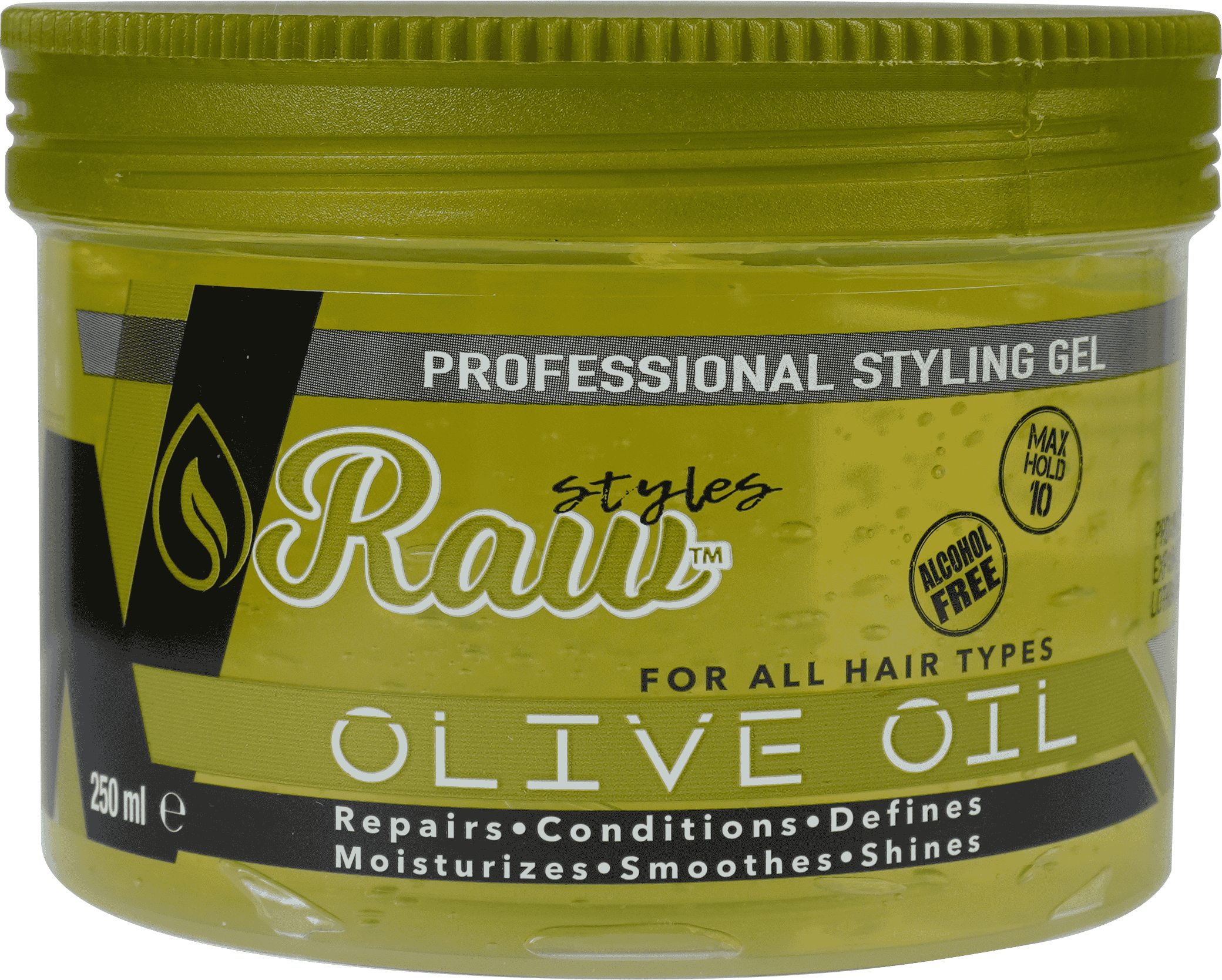 Raw Olive Oil Gel 250 ml