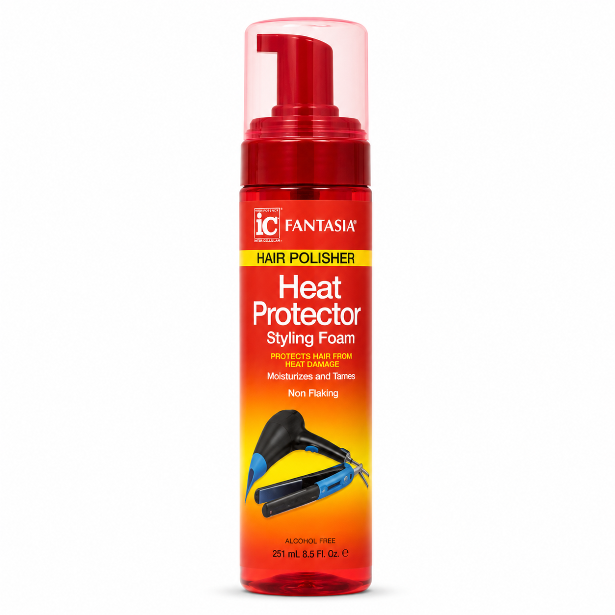 Fantasia Ic Heat Protector Styling Foam 251 ml