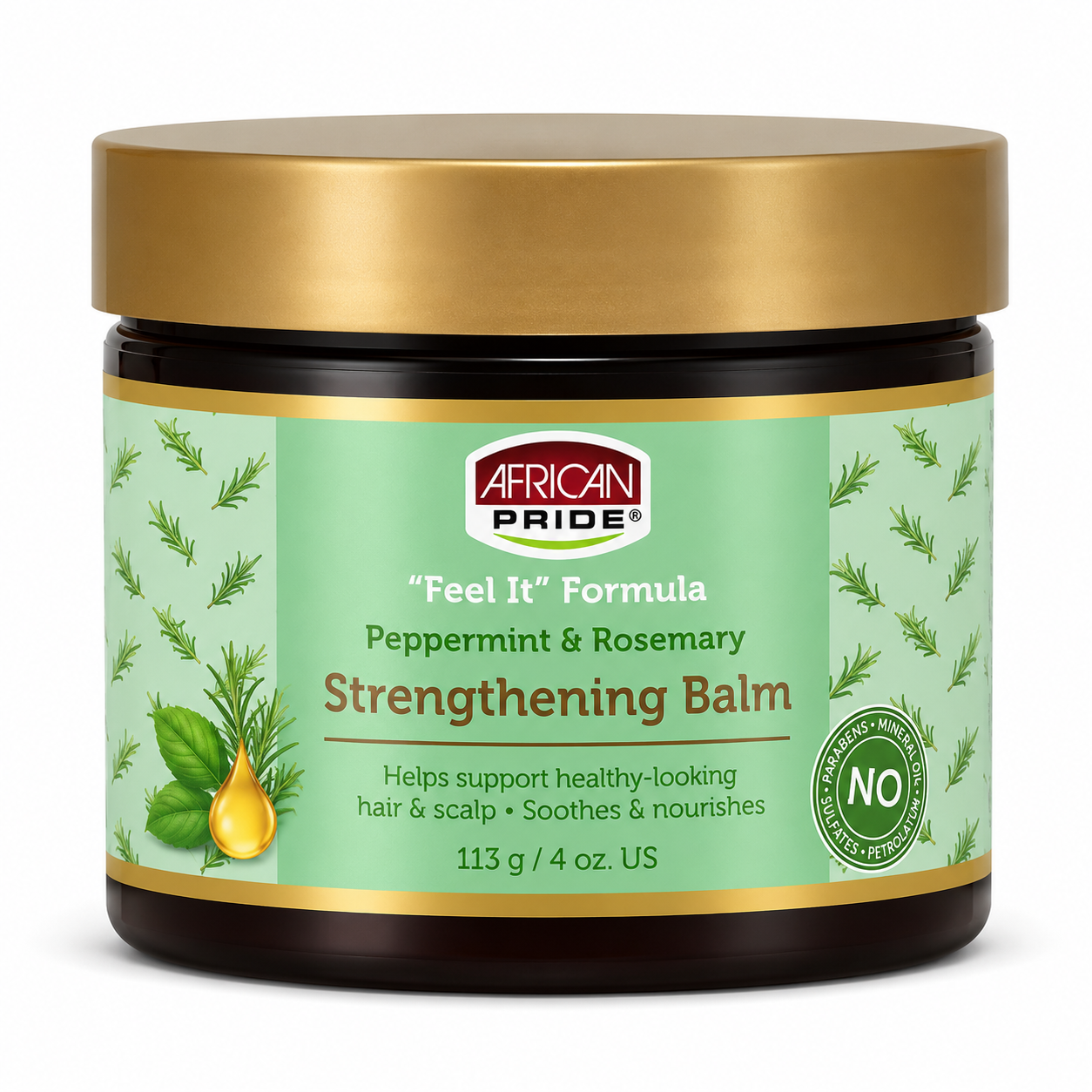 African Pride Moisture Miracle Black Castor & Jojoba Oil Max Hold Styling Gel 510 g