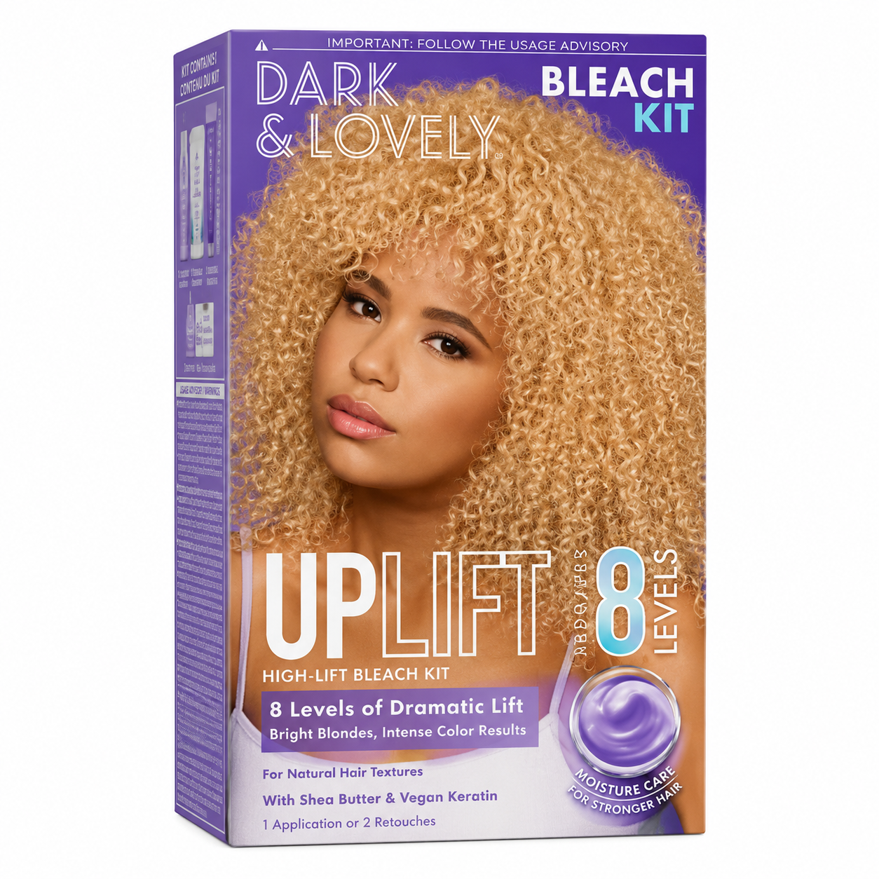 Dark & Lovely Uplift Hair Bleach Kit