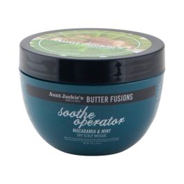 Aunt Jackie's Butter Fusions Soothe Operator Macadamia & Mint Dry Scalp Conditioning Masque 227 g