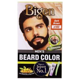 Bigen Men's Beard Colour B103 Dark Brown