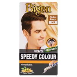 Bigen Men's Speedy Colour 105 Medium Brown