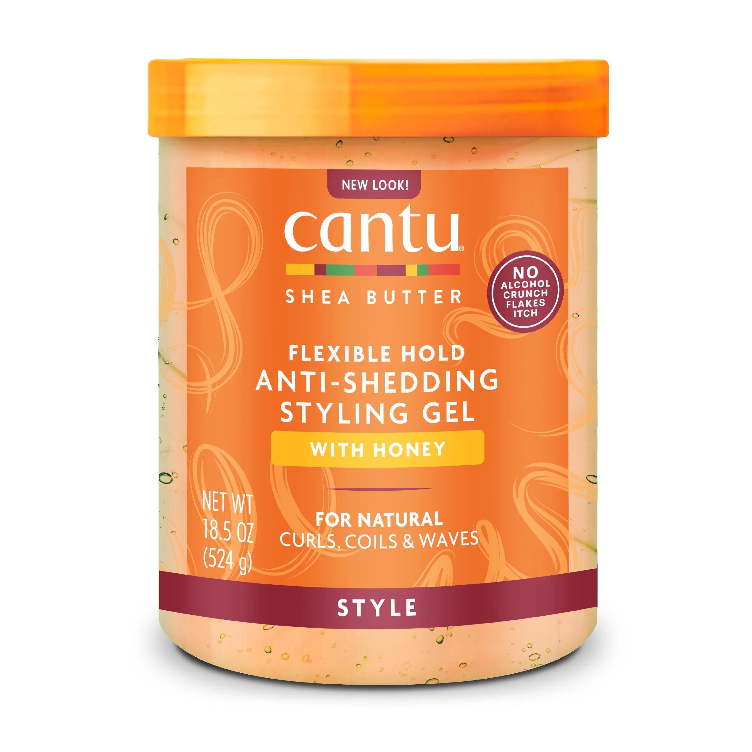 Cantu Shea Butter Anti-Shedding Styling Gel With Honey 18.5oz