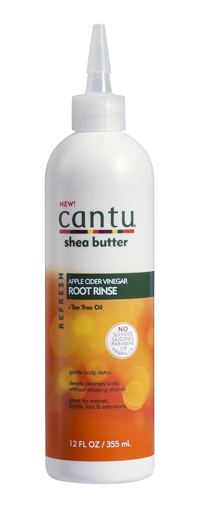 Cantu Shea Butter Apple Cider Vinegar Root Rinse + Tea Tree Oil 12oz