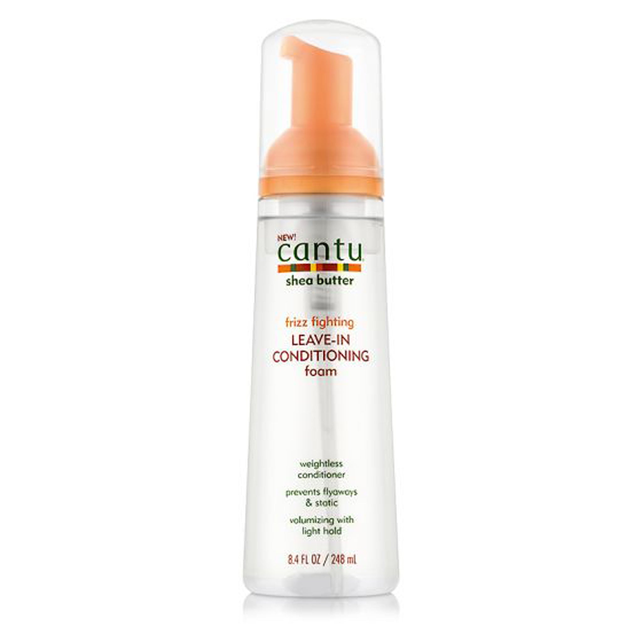 Cantu Shea Butter Leave-in Cond. Foam 8.4 Oz.