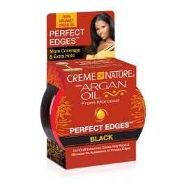 Creme of Nature Argan Oil Perfect Edges Black 2.25 oz