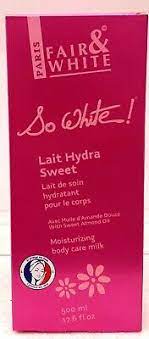 Fair & White So White Lait Hydra Sweet Moisturizing Body Care Milk 17.6oz