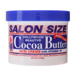Hollywood Beauty Cocoa Butter Skin Crème with Vitamin E Salon Size 708 g