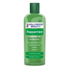 Hollywood Beauty Peppermint Premium Oil for Hair, Scalp, Skin, and Nails 236 ml