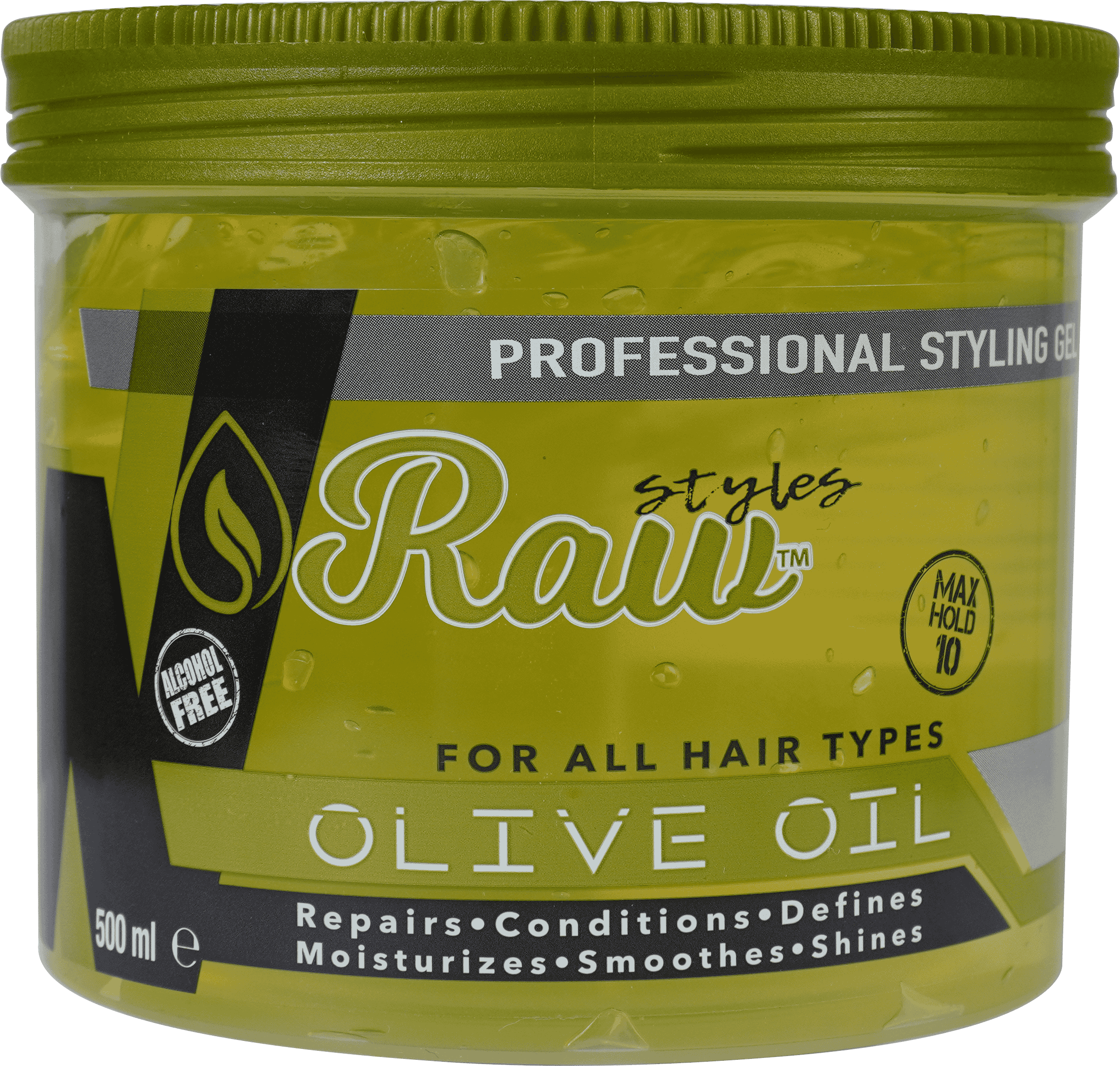 Raw Olive Oil Gel 500 ml