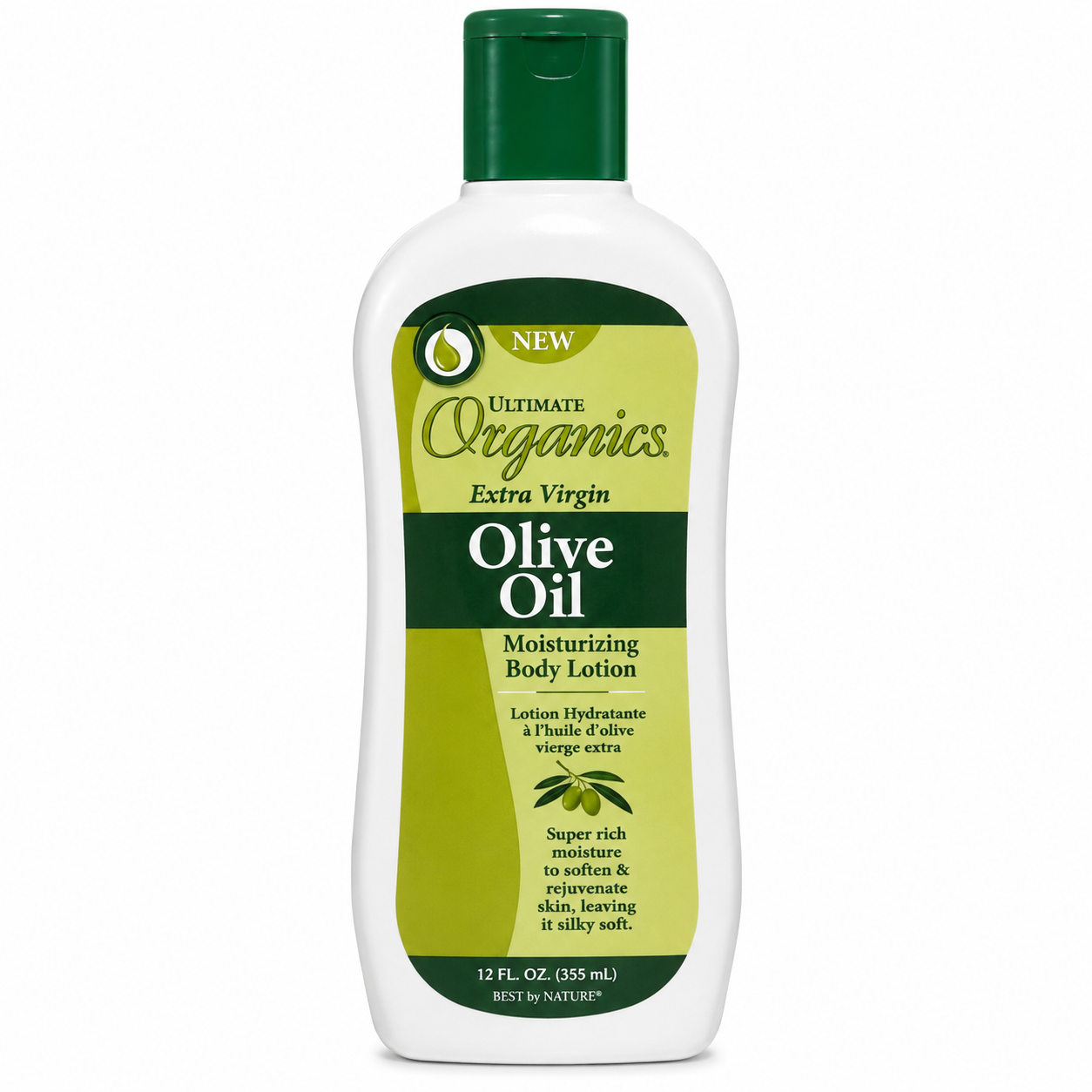 Africas Best Ultimate Organic Olive Oil Body Lotion 12 oz