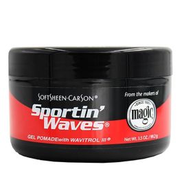 Magic Sportin Waves Gel Pomade with Wavitrol Iii 99.2 g