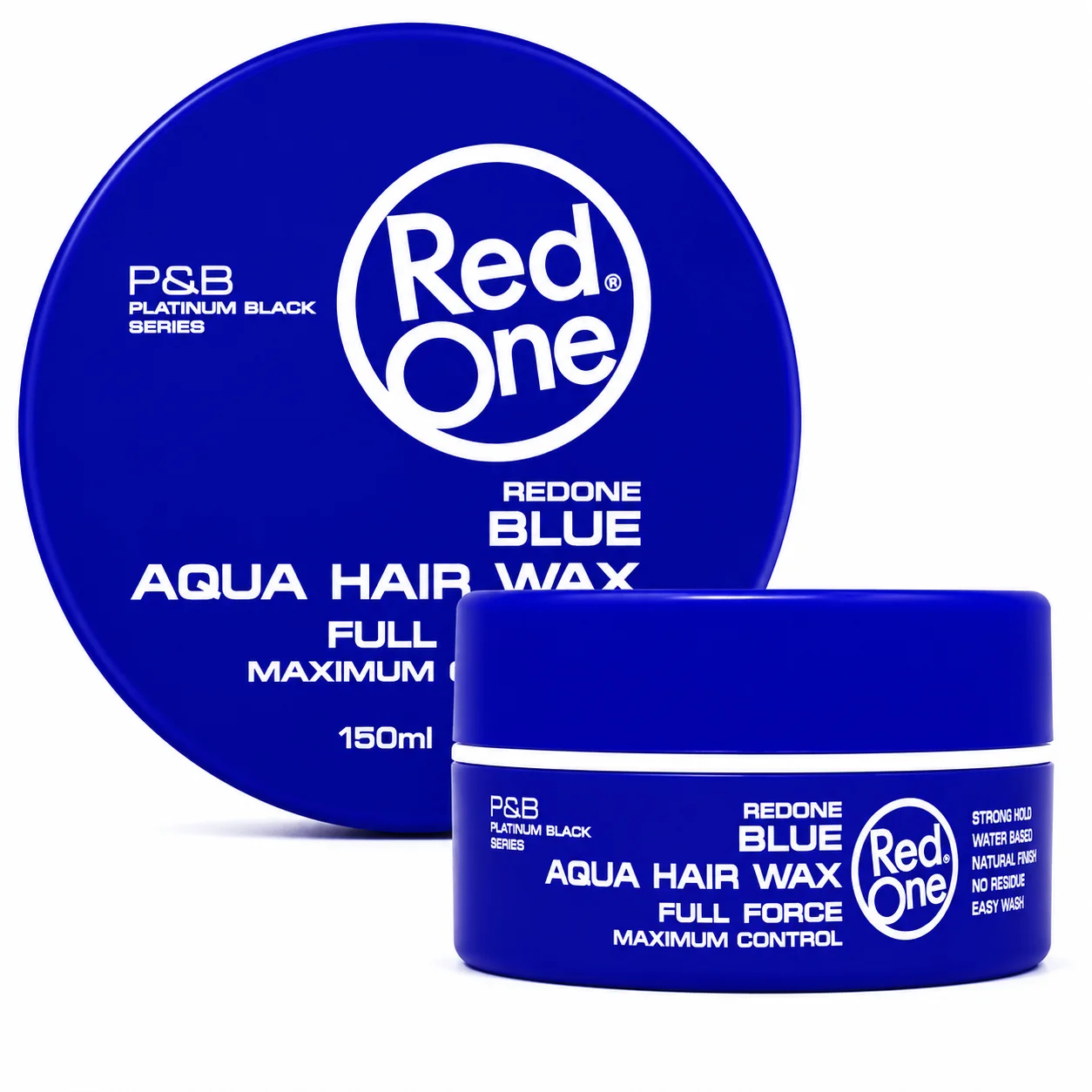 Red One Aqua Hair Gel Wax Blue 150 ml
