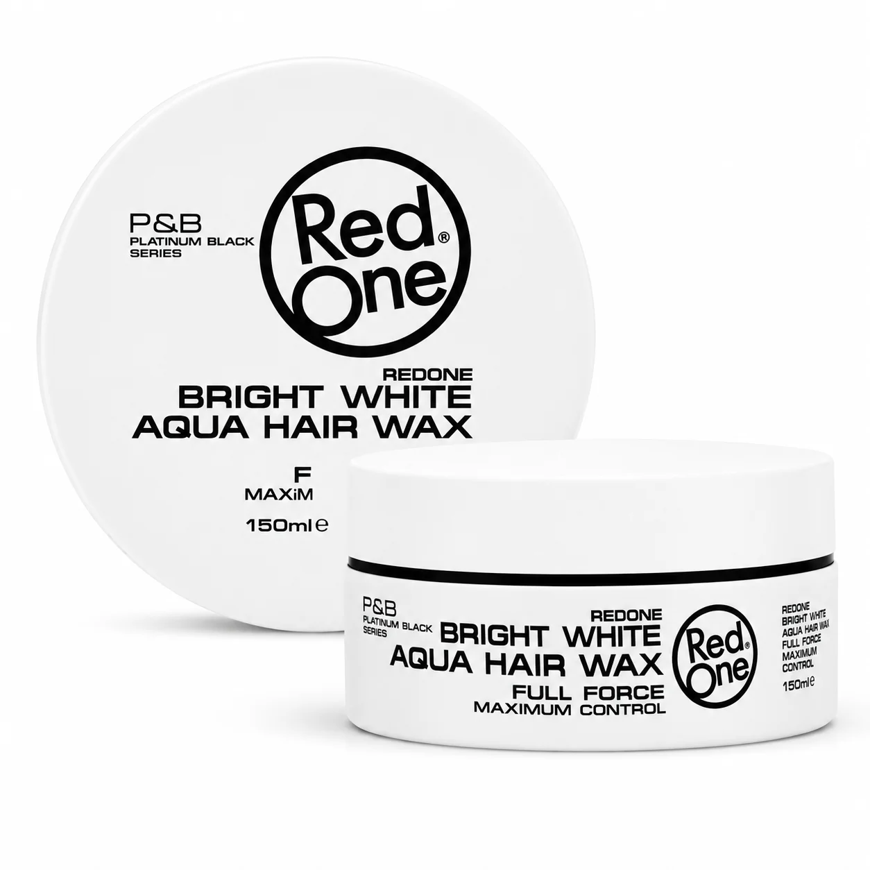 Red One Aqua Hair Gel Wax Bright White 150 ml - Buy online