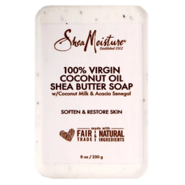 Shea Moisture 100% Virgin Coconut Oil Shea Butter Soap 8 oz