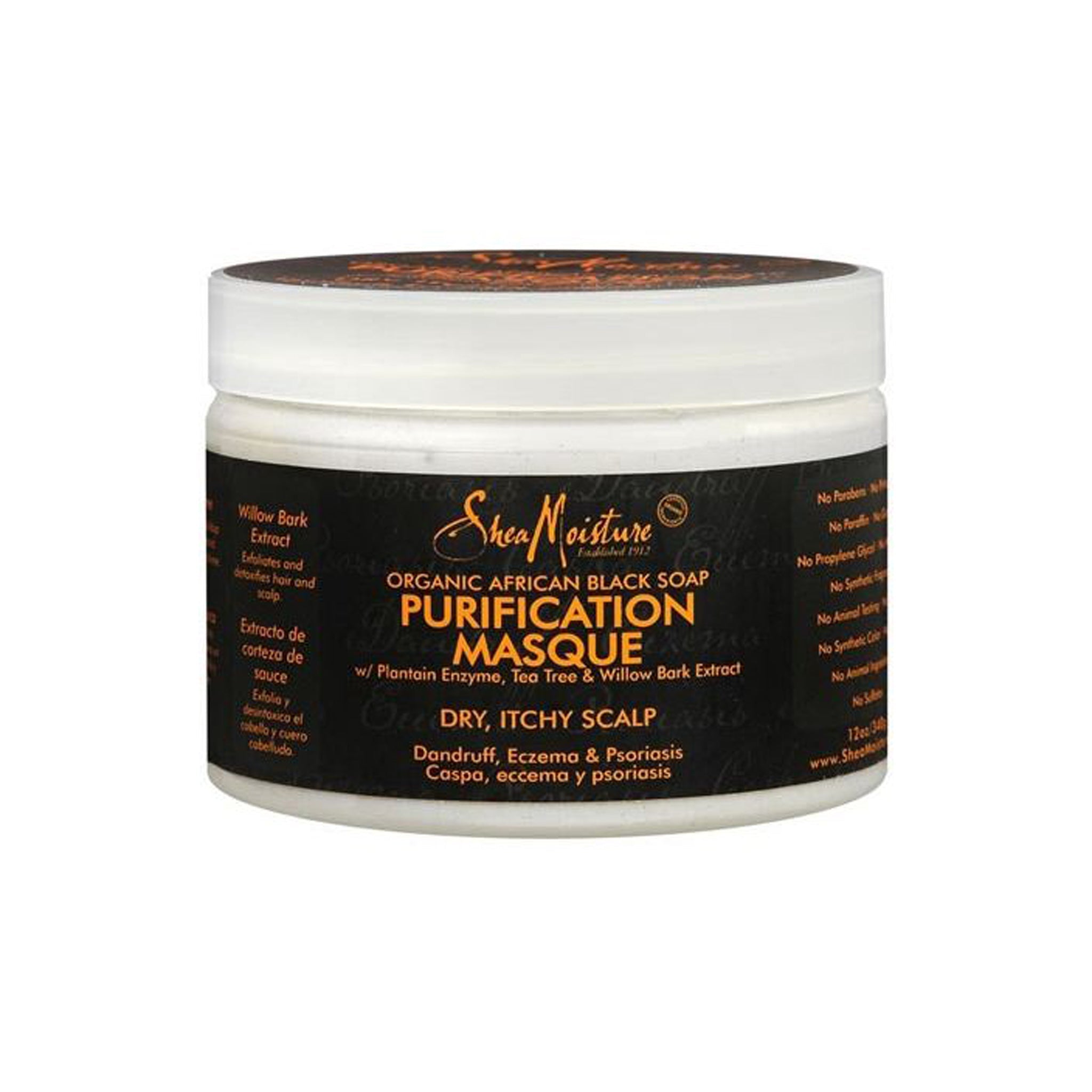 Shea Moisture African Black Purifying Masque 12oz