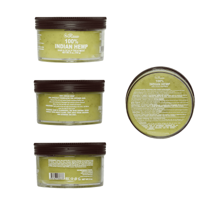 Raw 100% Indian Hemp Hair & Sclap Treatment 6 oz
