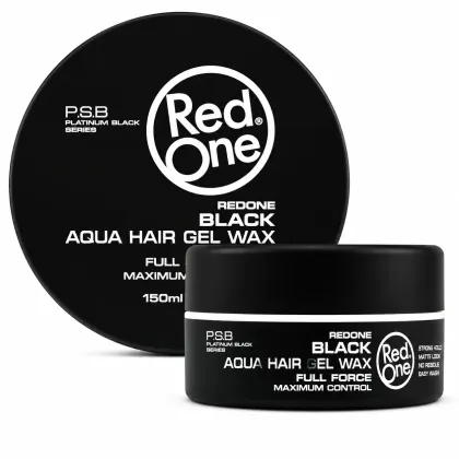 Red One Aqua Hair Wax Black Full Force 150 ml