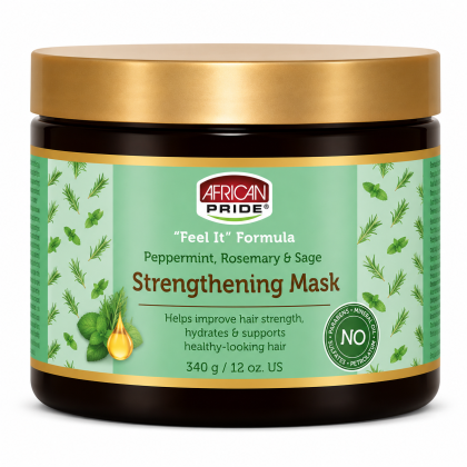 African Pride Peppermint & Rosemary Strengthening Mask 340 g
