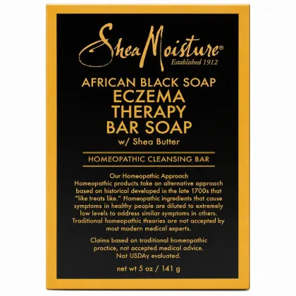 Shea Moisture African Black Eczema Therapy Bar Soap 141 g
