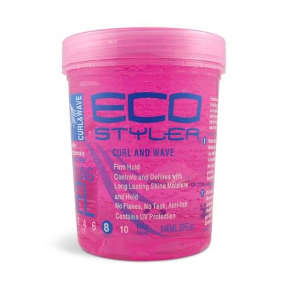 Eco Curl & Wave Gel Pink 32 oz