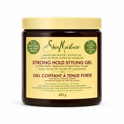 Shea Moisture Jamaican BLack Castor Oil + Flaxseed Strong Hold Styling Gel 425 g