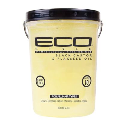 Eco Styler Black & Castor & Flaxseed Oil 80 oz