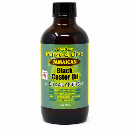 Jamaican Mango & Lime Black Castor Oil – Eucalyptus 4 oz