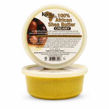 Kuza – 100% African Shea Butter Creamy Yellow 8 oz