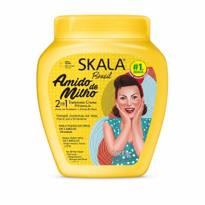 Skala Brasil Amido de Milho Hair Treatment Cream 1000 g