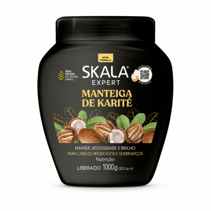 Skala Brasil Manteiga de Karité Hair Treatment Cream 1000 g