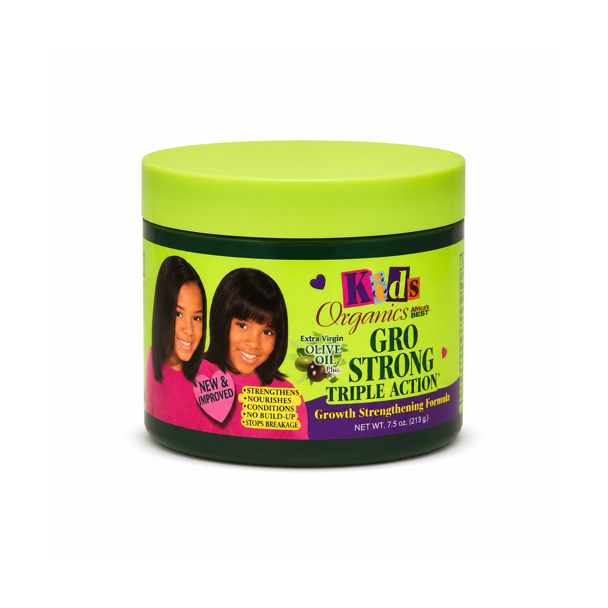 Africa's Best – Kids Organics Gro Strong Triple Action 7.5 oz